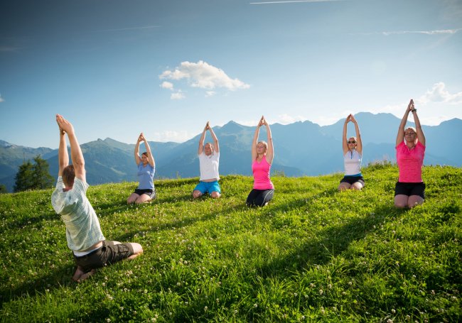 Yogawanderung mit Berg-Gesund © www.grossarltal.info