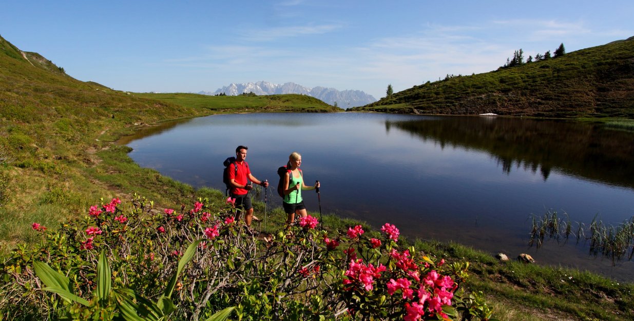 Wandern zum Bergsee in Grossarl © TVB Großarl