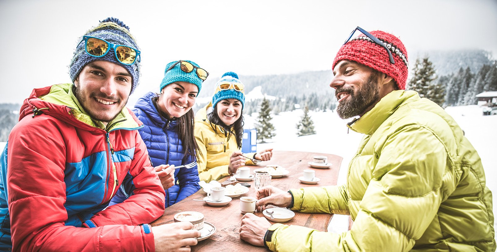 Einkehr auf eine Skihütte im Großarltal © shutterstock